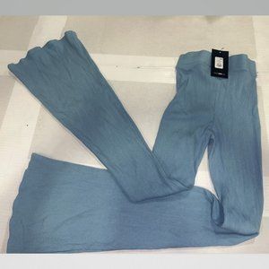 Camille Snatched Pant - Light Blue